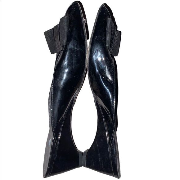 Stuart Weitzman Patent Leather Shoes Size 6.5 M - Picture 5 of 5